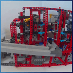 Module LEGO GBC: Mini Invisible Lift de sawyer - LEGO Great Ball Contraption - Planet-GBC