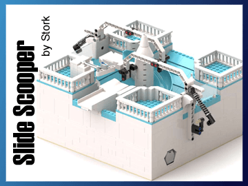 LEGO GBC - Slide Scooper - FREE instructions on Planet GBC