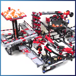 Module LEGO GBC: GBC 36 - Crazy Carnival de PV-Productions - LEGO Great Ball Contraption - Planet-GBC