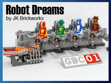 LEGO GBC - Robot Dreams on Planet GBC