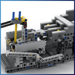 LEGO GBC - Two turning Arms - LEGO Building Instructions available on Planet GBC