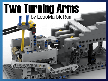 LEGO GBC - Two turning Arms - LEGO Building Instructions available on Planet GBC