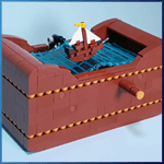 LEGO Automaton - Ship at Sea- LEGO Building Instructions and LEGO Set available on Planet GBC
