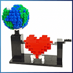 LEGO Automaton - Love Planet, by Polo | Planet GBC