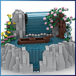 LEGO Automaton - Waterfall, by TonyFlow76 | Planet GBC
