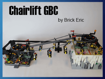LEGO GBC - Chairlift GBC - Brick Eric - with free building instructions