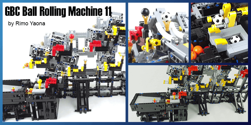 LEGO GBC - Building Instructions - Ball Rolling Machine 11 - Rimo Yaona