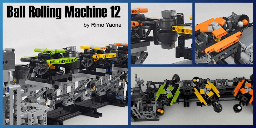 LEGO Great Ball Contraption - GBC Ball Rolling Machine 12 - Rimo Yaona - building instructions -Planet GBC