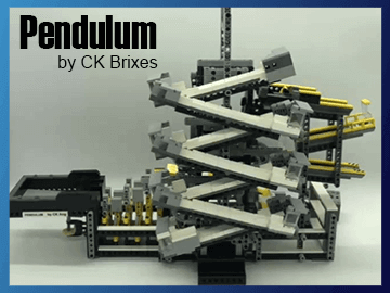 Pendulum - a LEGO Great Ball Contraption (GBC) from CK Ang, alias CK Brixes | Planet GBC
