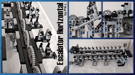 LEGO GBC - Escalator Horizontal - PDF building instructions