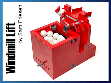 LEGO GBC - Windmill Lift - FREE instructions on Planet GBC