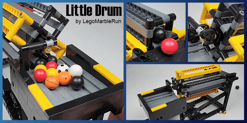 LEGO Great Ball Contraption - Little Drum - LegoMarbleRun