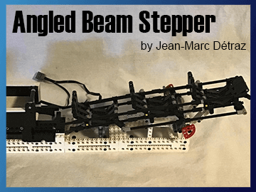 LEGO Great Ball Contraption - Angled beam Stepper, a marble run machine from jean Marc Détraz | Planet GBC