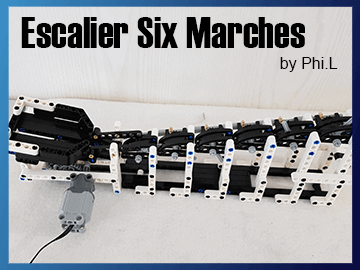 LEGO GBC - Escalier Six Marches - FREE instructions on Planet GBC