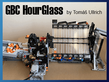 LEGO Great Ball Contraption - GBC hourGlass, by tomas Ullrich | planet GBC