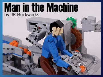 Lego Automaton - Man in the Machine on Planet GBC