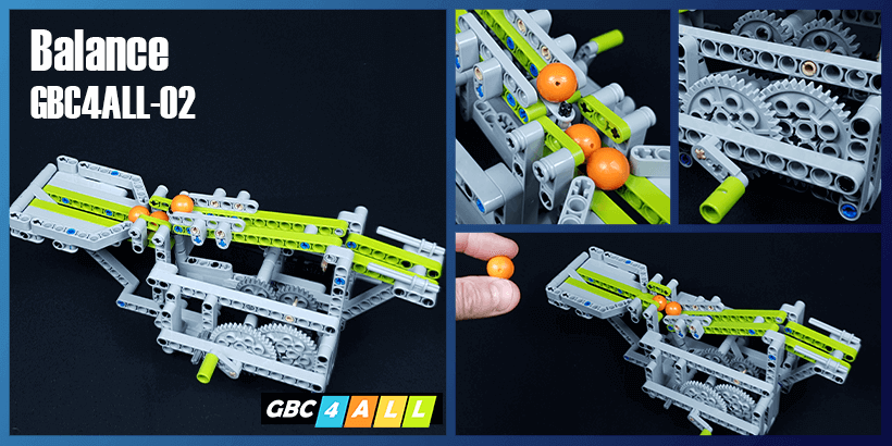 LEGO Great Ball Contraption - GBC4ALL-02 Balance | it has never been that easy to build a LEGO GBC module with kids