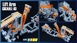 LEGO Great Ball Contraption - GBC4ALL-03 lift Arm | it has never been that easy to build a LEGO GBC module with kids
