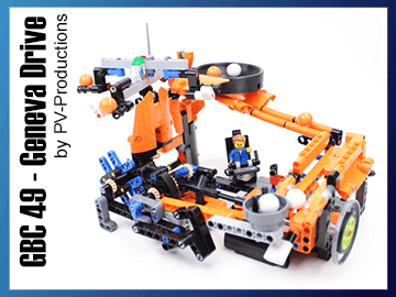 automate LEGO - GBC 49 - Geneva Drive on Planet GBC