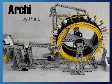 LEGO GBC Free Building Instructions - Archi, designed by Phi.L | Planet GBC