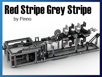 LEGO GBC - Red Stripe Grey Stripe - instructions on Planet GBC