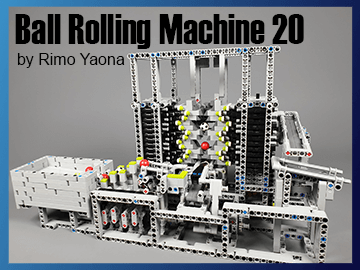 LEGO Great Ball Contraption - GBC Ball Rolling Machine 20 - Rimo Yaona - building instructions -Planet GBC