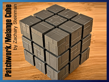 LEGO MOC - Patchwork-Melange Cube - instructions on Planet GBC