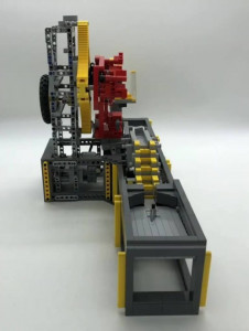LEGO GBC - marble run machine by CK Ang - Flying Deltoid - with building instructions 