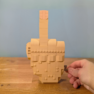 LEGO Automaton Flipping the Brick, an amazing animated mechanical machine designed by DavidBuildsTheBricks | building instructions and kits available on Planet GBC