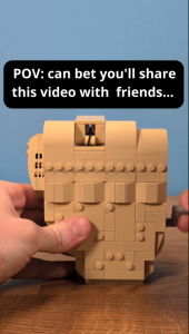 LEGO Automaton Flipping the Brick, an amazing animated mechanical machine designed by DavidBuildsTheBricks | building instructions and kits available on Planet GBC