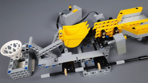 Build amazing LEGO Great Ball Contraption easily with kids - GBC4ALL series - Shovel Basket by Planet GBC