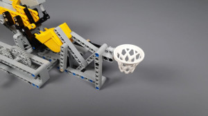 Build amazing LEGO Great Ball Contraption easily with kids - GBC4ALL series - Shovel Basket by Planet GBC