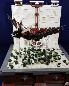 Game of Thrones The Wall - a LEGO Automaton from Jolly 3ricks - LEGO MOC available on Planet GBC