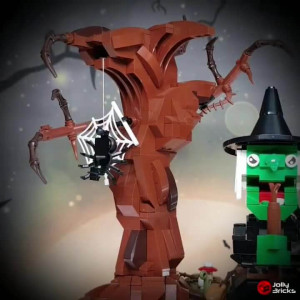 Hocus Pocus! a halloween LEGO Automaton from Jolly Bricks (3ricks) - building Instructions on Planet GBC