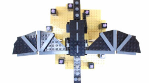 LEGO Minecraft - The Ender Dragon made with LEGO bricks, a kinetic sculpture, LEGO automaton, from Josh DaVid - available on Planet GBC