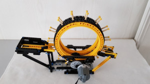 LEGO Great Ball Contraption - Door the Starts, a LEGO GBC from Phi.L | Building Instructions for this marble run machine available on Planet GBC