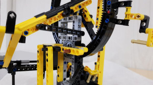 LEGO Great Ball Contraption - Free building instructions to reproduce the GBC module Roue a Sky from Phi.L