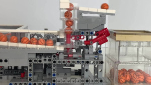 LEGO GBC - Marble run machine made in LEGO bricks - Reveal Ball Pump - from Pinwheel - with free building instructions - Planet GBC