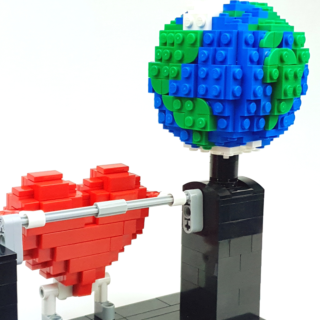erosion vasketøj klamre sig LEGO Automaton - Love Planet, by Polo | Planet GBC
