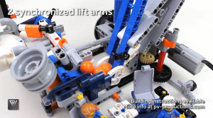 Build a LEGO GBC From a real LEGO set - 42112 Concrete Truck - Linear Loco Lifters, by PV-Productions | Planet GBC