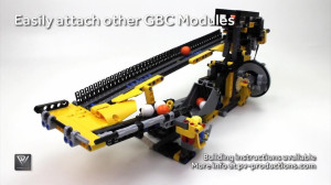 Reproduce the LEGO GBC Scoop Loup, from PV-Productions, thanks to LEGO building instructions in PDF format | Planet GBC | Lego GBC From the LEGO set 42121 (“Heavy-Duty Excavator”)