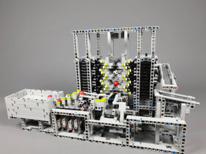 Massive LEGO Great Ball Contraption - GBC Ball Rolling Machine 20, designed by Rimo Yaona -- Building instructions available on Planet GBC
