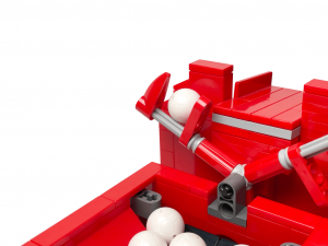 LEGO Great Ball Contraption - Windmill Lift - Sam Friesen - FREE building instructions available on Planet GBC for this LEGO Marble Run Machine