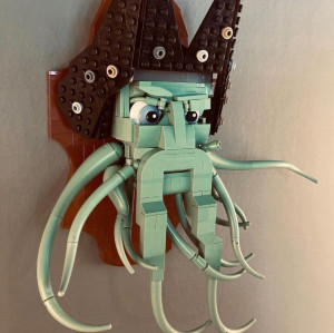 LEGO Trophy - Captain Davy Jones, from Pirates of the Caribbean - By Rickard "suckmybrick" Stensby | buidling instructions and ready-to-build set on Planet GBC 