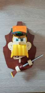LEGO Hunter Trophy - Taxidermy - Rickard Stensby - available as Building Instructions or LEGO set