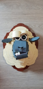 LEGO Trophy Sheep - by Rickard Stensby - StensbyLego - Suckmybrick - Building Intructions and Lego Set available on Planet GBC