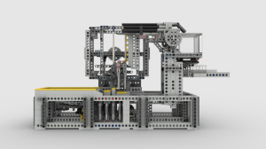 LEGO marble run machine - building instructions to reproduce the LEGO GBC Pick and Scoop from Takanori Hashimoto | available on Planet GBC