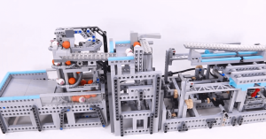 LEGO GBC - Marble run Machine (GBC module) Variable Speed Geneva Disk - Takanori Hashimoto | instructions available on Planet GBC