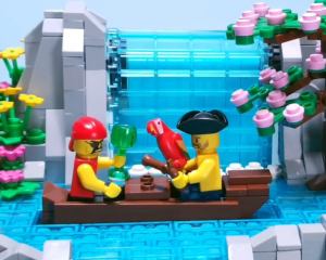 Waterfall Building Instructions - LEGO Automaton -TonyFlow76 - Planet-GBC
