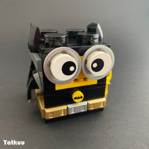 Bat minion - when Batman meets  Despicable Me movies | designed by Yatkuu | kits and instructions available on Planet GBC